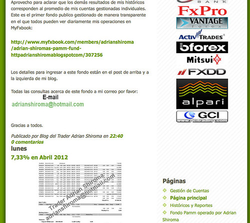 Broker website
