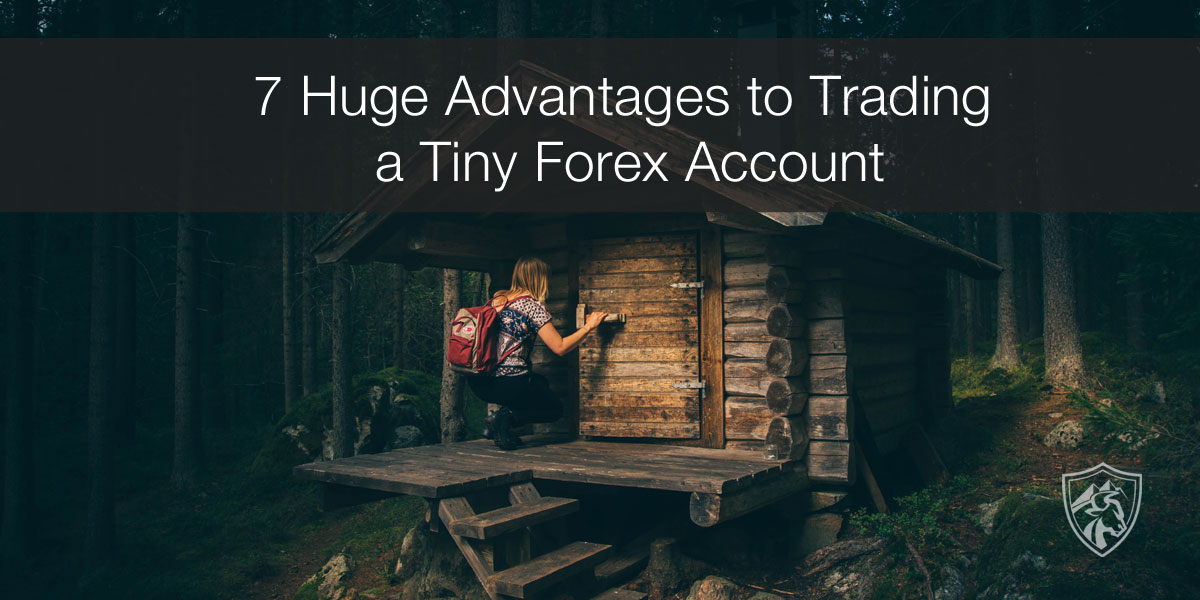 Advantages to trading a small account