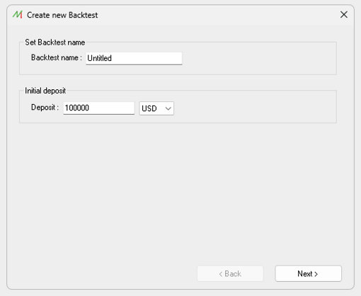 Backtest 1
