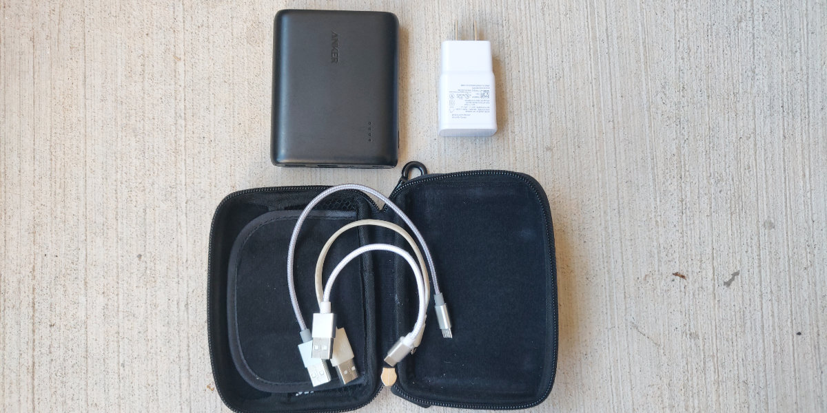 Phone charging kit