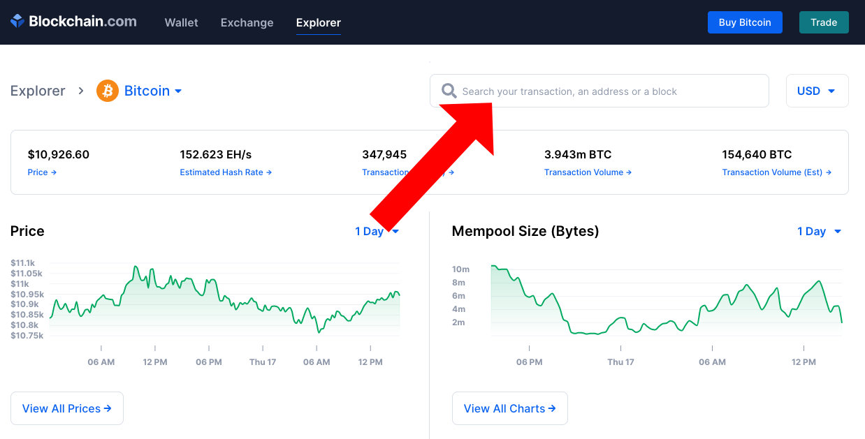 Check Bitcoin wallet balance
