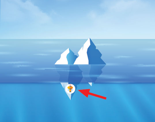 Child iceberg