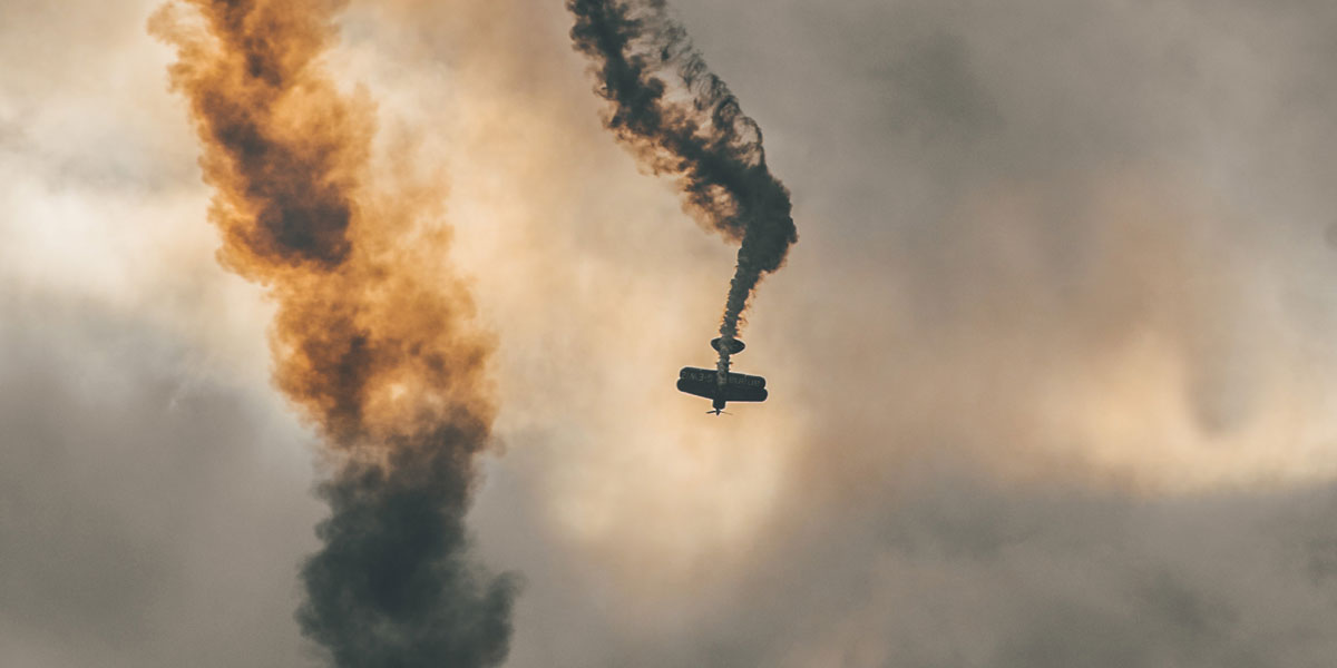 Crash and burn