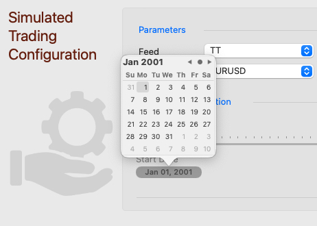 ThinkTrader date picker