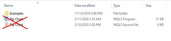 Delete files