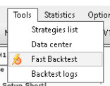 Fast backtest