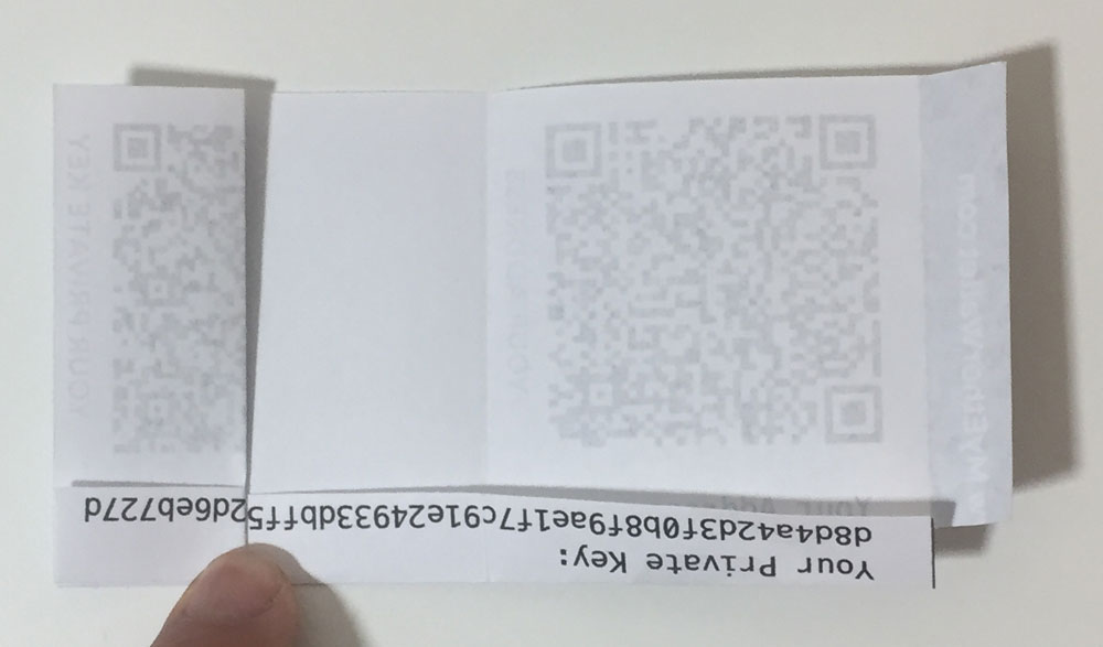 fold wallet in half