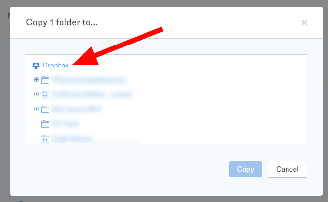 Main Dropbox Folder