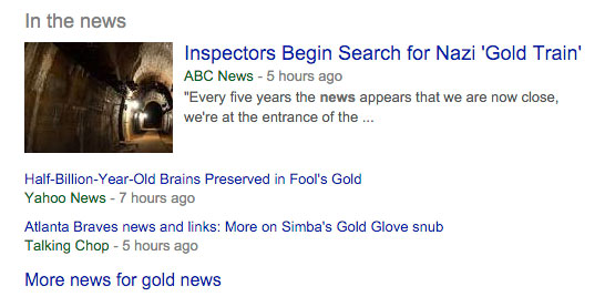 gold news
