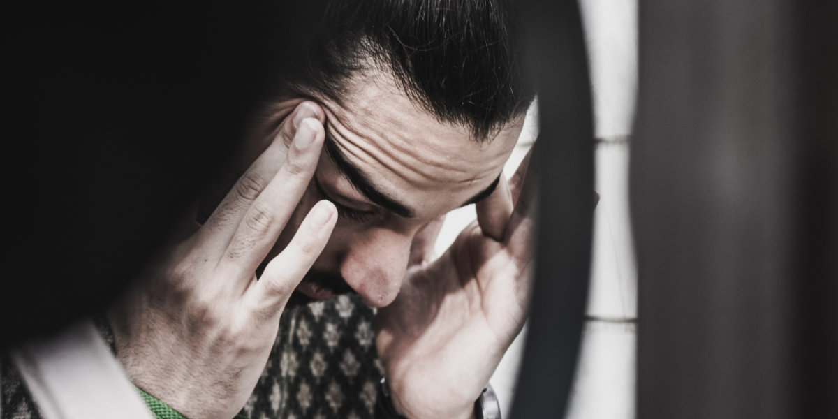 Frustrated trader