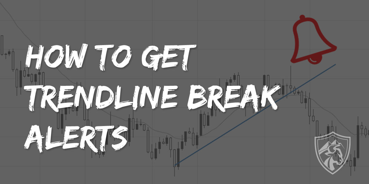 How to get trendline break alerts