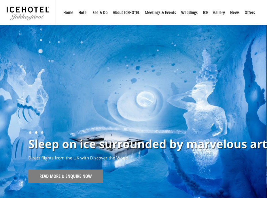 Ice Hotel goal