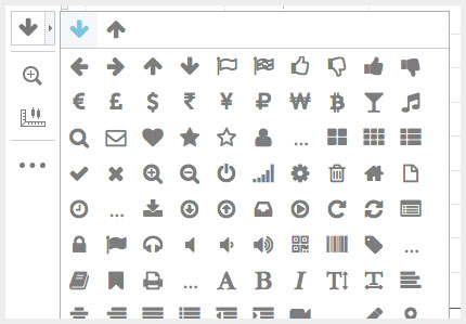 TradingView icons
