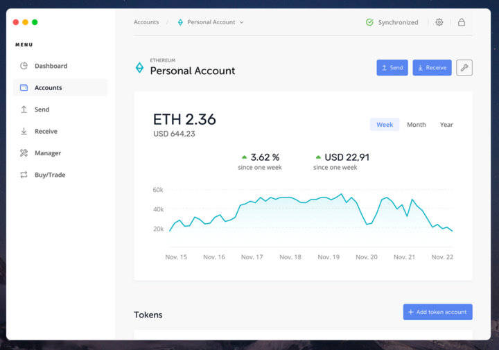 Ledger Live example