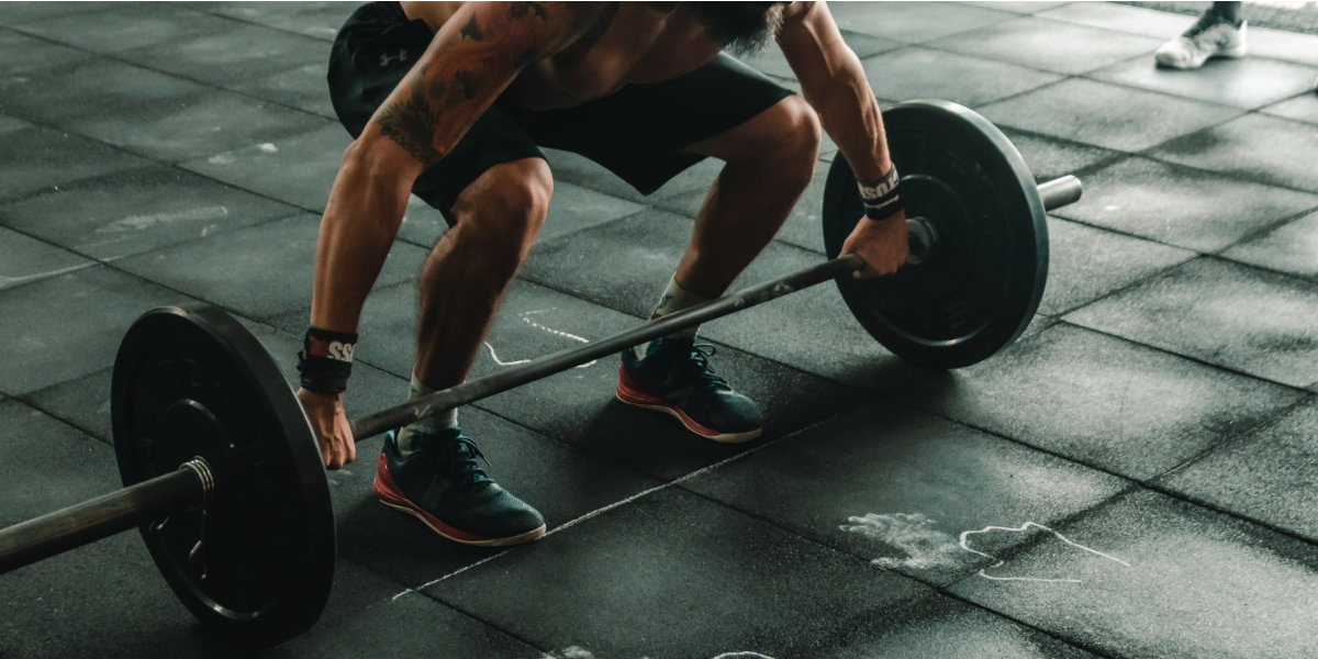 Lifting weights