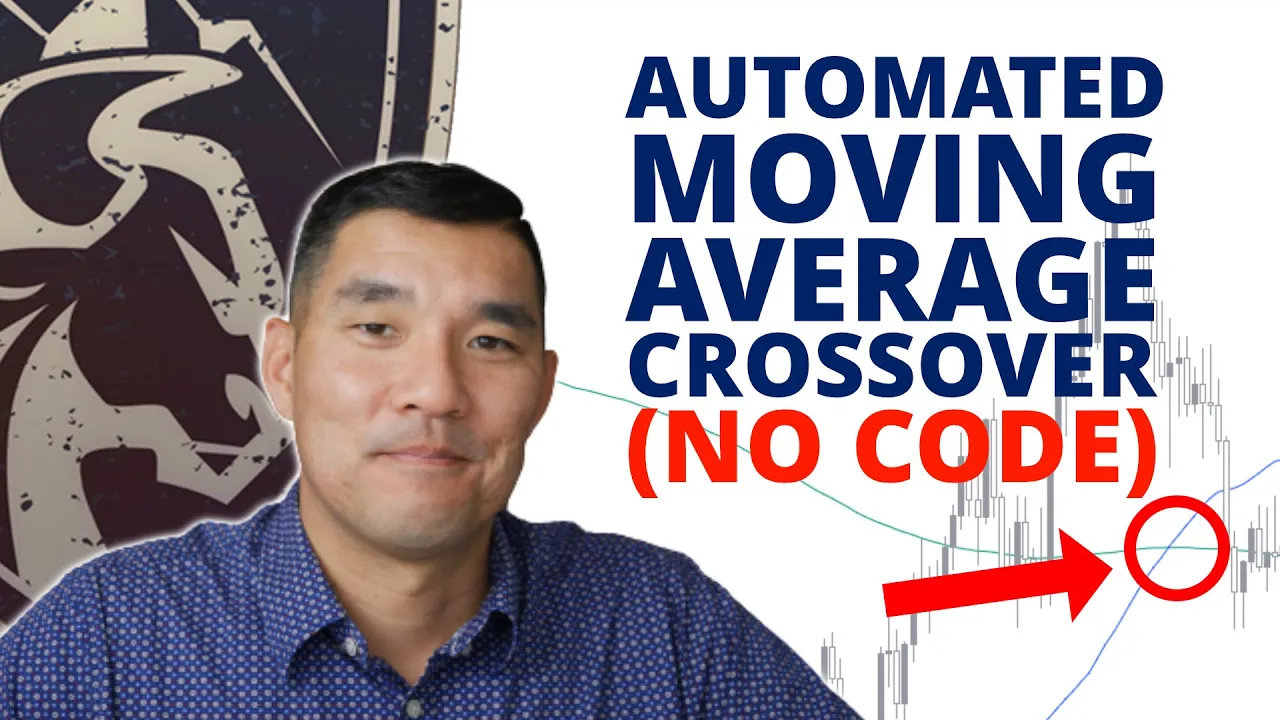 Moving average crossover trading strategy