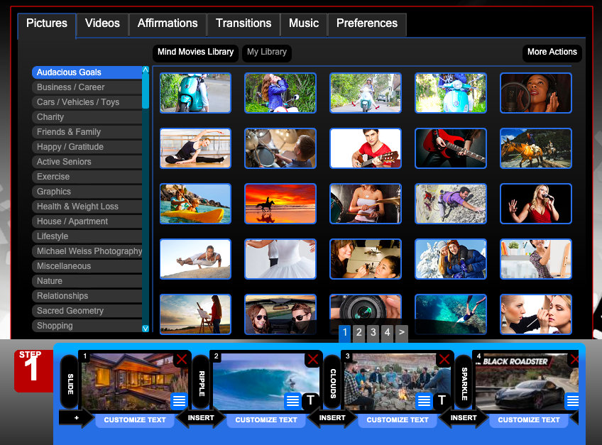Mind Movies software