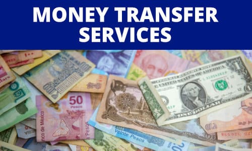 Money transfer services