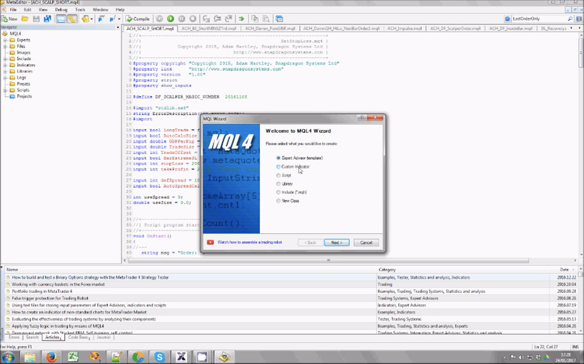 MQL4 Programming