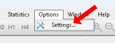 NakedMarkets settings