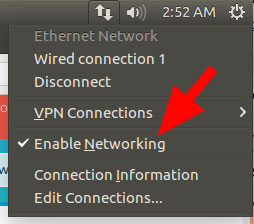 Turn off networking