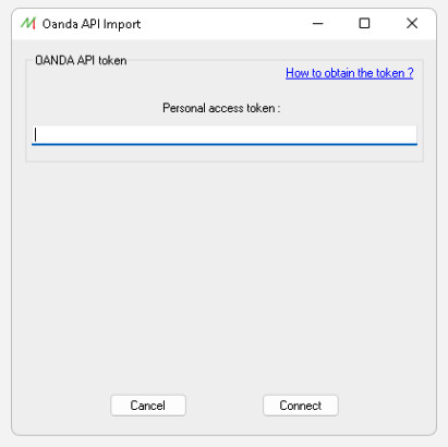 Oanda API import