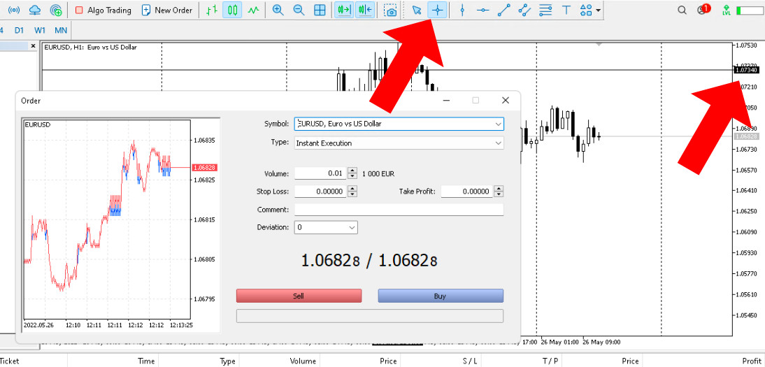 Order entry MT5