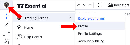 TradingView Profile 