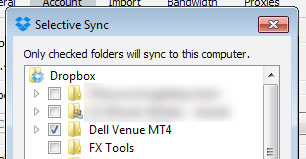 Metatrader sync with Dropbox