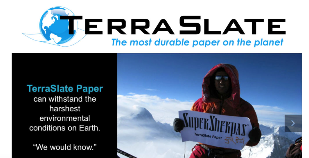 TerraSlate Paper