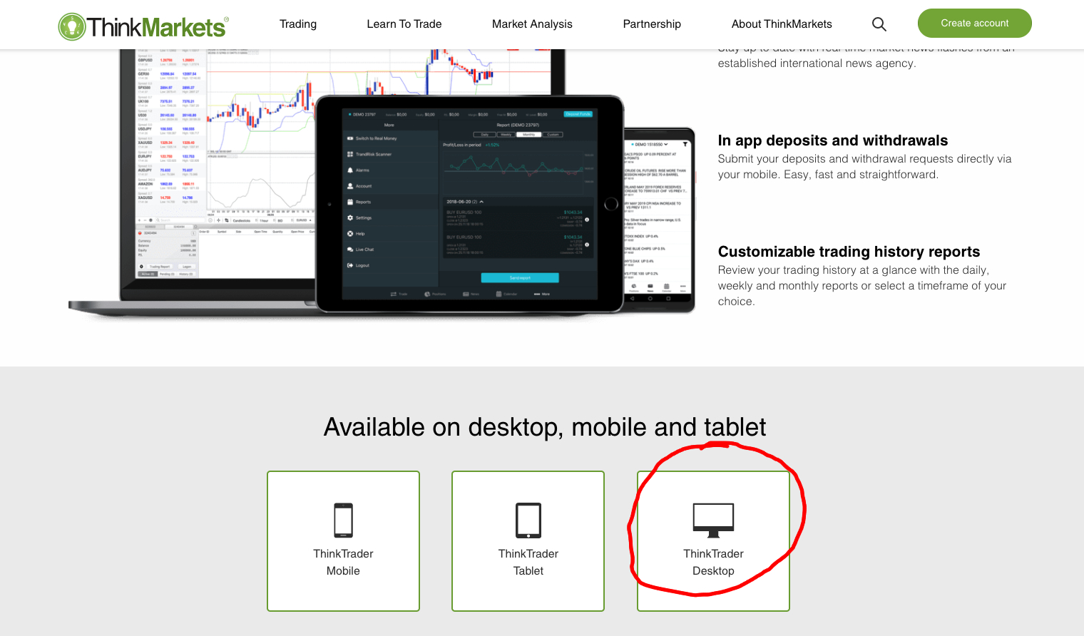 ThinkTrader desktop download