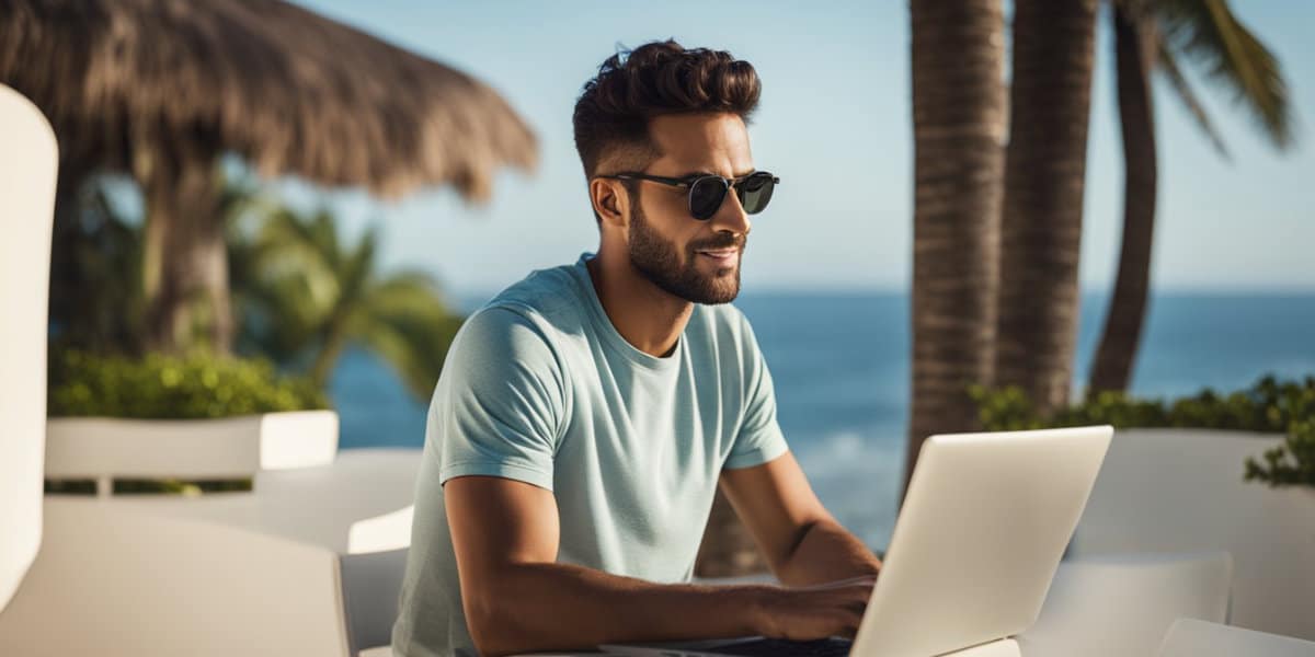Trading at computer