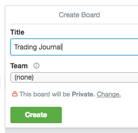 Trading Journal