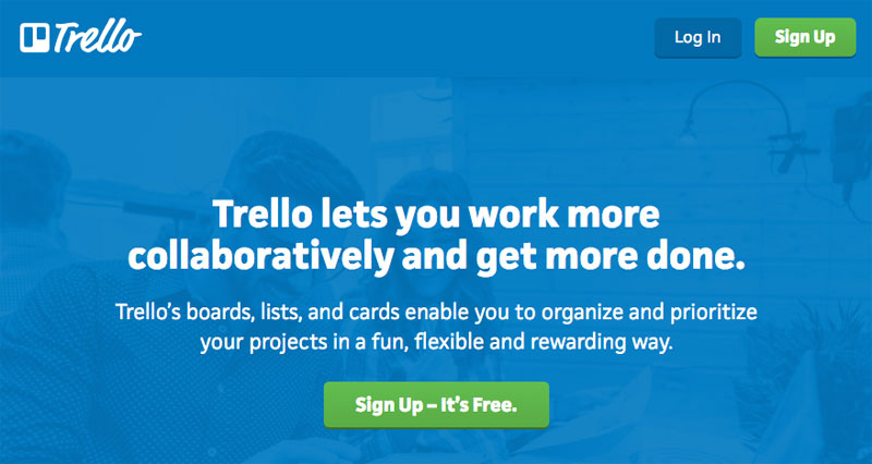 Trello sign up