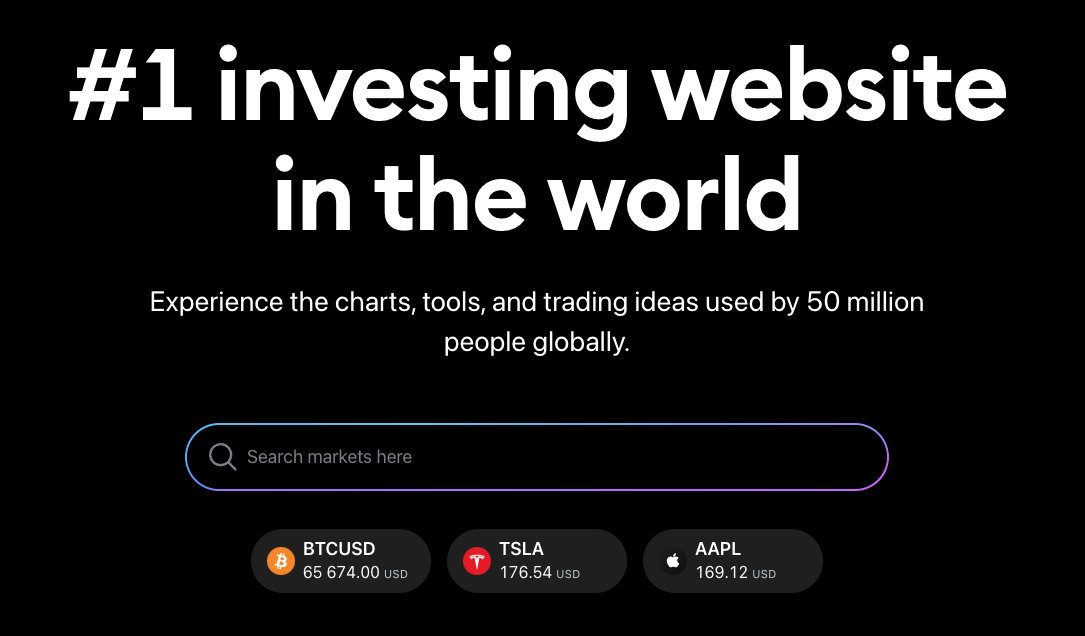 TradingView trading platform