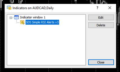 Select indicator