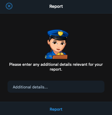 Fill out report